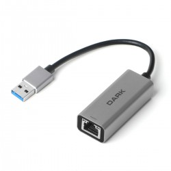 DARK DK-AC-U3GL3 USB3.0 TYPE-A TO 10-100-1000 GIGABIT LAN ETHERNET ADAPTOR